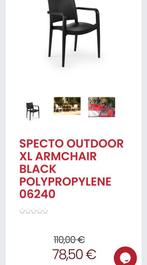specto outdoor armchair terras stoel 4stuks, Gebruikt, Ophalen