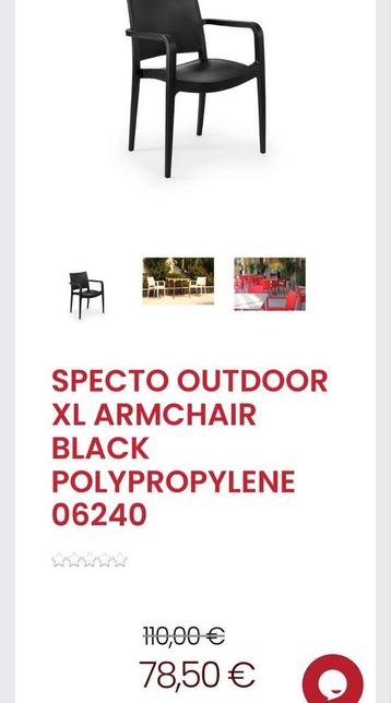 specto outdoor armchair terrasstoel