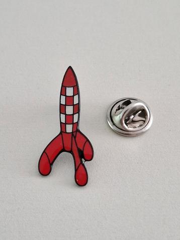 Nieuw pin raket Tintin beschikbaar voor biedingen