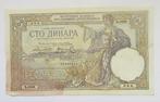 Joegoslavië 100 Dinara 1929, Postzegels en Munten, Bankbiljetten | Europa | Niet-Eurobiljetten, Ophalen of Verzenden, Joegoslavië