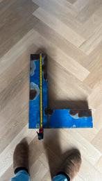 Letter L in metaal blauw, Ophalen
