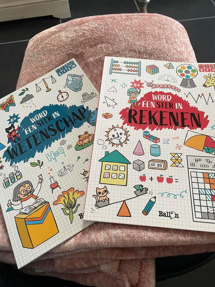 Word een ster in rekenen en in wetenschap, NIEUW SAMEN 8,5€, Boeken, Schoolboeken, Nieuw, Nederlands, Ophalen of Verzenden