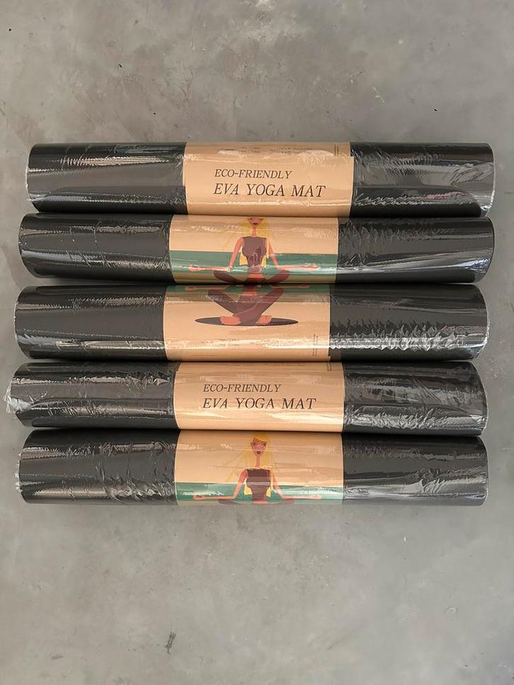 Stevige en ecologische yoga matten, Sport en Fitness, Yoga en Pilates, Nieuw, Yogamat, Ophalen