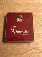 oude sigarendoos in blik  Ritmeester Livarde, Ophalen of Verzenden