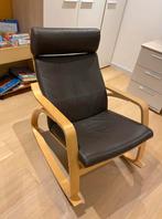 Ikea Poang met lederen bekleding, Enlèvement, Comme neuf