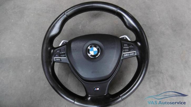 Sportstuur M   BMW F10- F11   5-serie met flippers 32 33 7 8, Auto-onderdelen, Besturing, BMW, Gebruikt, Herkomst onderdeel bekend