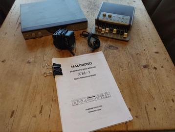 Hammond XM-1 midi module met drawbar/leslie unit