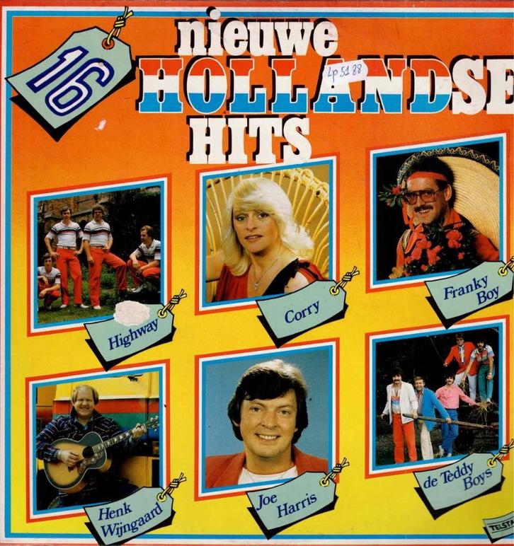 Vinyl, LP   -   16 Nieuwe Hollandse Hits, Cd's en Dvd's, Vinyl | Overige Vinyl, Overige formaten, Ophalen of Verzenden
