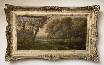 W. P. Steggerda, schilderij Landschap beschikbaar voor biedingen