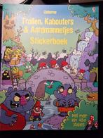 Nieuw, trollen, kabouters en aardmannetjes stickerboek,, Ophalen of Verzenden, Nieuw
