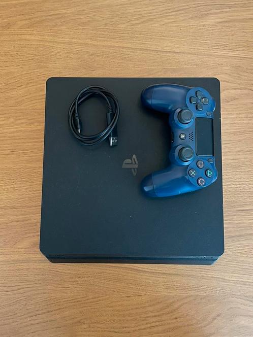 PS4 500GB, Consoles de jeu & Jeux vidéo, Consoles de jeu | Sony PlayStation 4, Comme neuf, Slim, 500 GB, Avec 1 manette