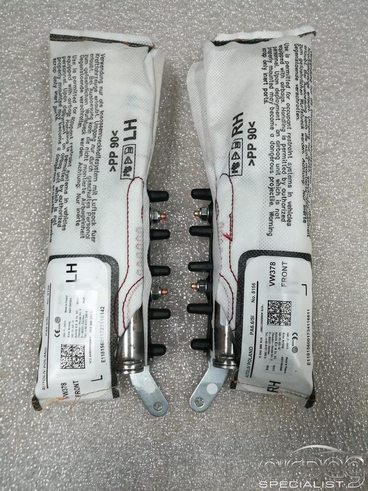 Stoel airbag links of rechts Volkswagen Touran 5TA model 201, Auto-onderdelen, Dashboard en Schakelaars, Volkswagen, Gebruikt