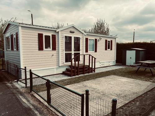 Caravane résidentielle 4 saisons, Caravans en Kamperen, Stacaravans, tot en met 4, Ophalen of Verzenden