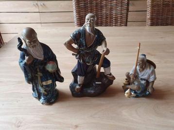 Lot 3 statuettes chinoises