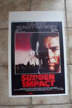 filmaffiche Clint Eastwood Sudden Impact 1983 filmposter, Ophalen of Verzenden, A1 t/m A3, Zo goed als nieuw, Rechthoekig Staand