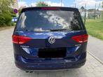 Volkswagen Touran 2.0 TDi Highline DSG 7 places toit pano, Automaat, Blauw, 7 zetels, Bedrijf