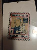 Timbre tintin, Timbres & Monnaies, Enlèvement ou Envoi