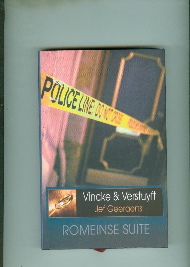 Romeinse suite  jef geeraerts 253 blz, Boeken, Thrillers, Zo goed als nieuw, Ophalen of Verzenden