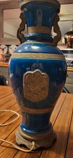 Lampe  turquoise  Ugo Zaccagnini, Antiquités & Art