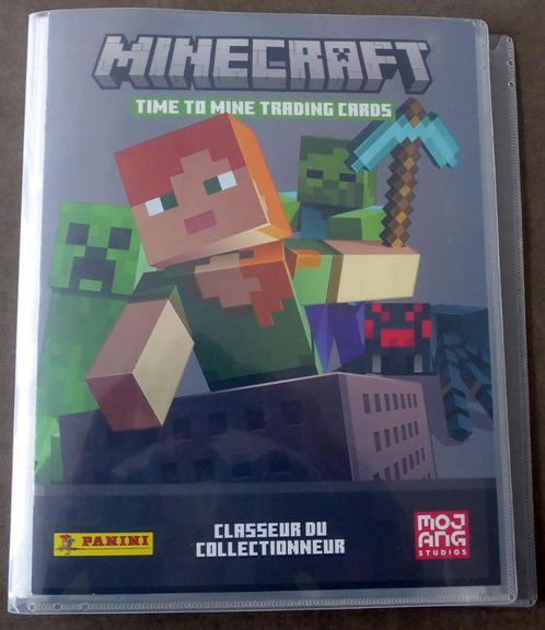 Panini „Minecraft Time to Mine” ruilkaartenmap met, Verzamelen, Complete verzamelingen en Collecties, Ophalen of Verzenden