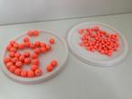 Parels glas rubberized fluo oranje, Hobby en Vrije tijd, Ophalen of Verzenden, Nieuw, Kraal