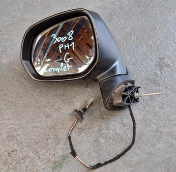 Rétroviseur gauche PEUGEOT 3008 PH1 COMPLET retro conducteur beschikbaar voor biedingen