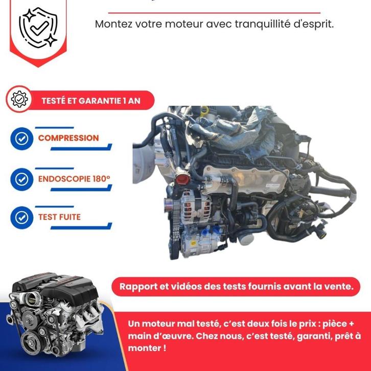 Moteur neuf d'usine audi vw seat skoda 1.4 tsi, Autos : Pièces & Accessoires, Moteurs & Accessoires, Audi, Seat, Skoda, Neuf, Enlèvement ou Envoi