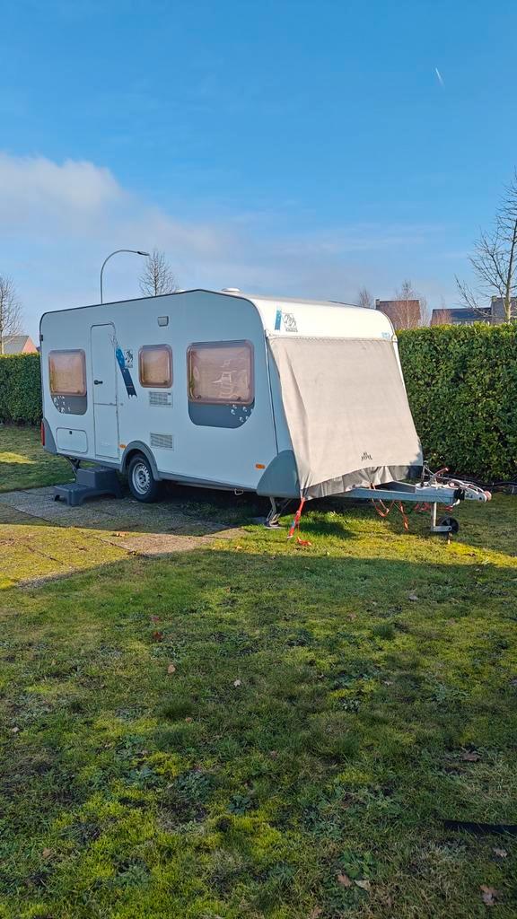 KNAUS EUROSTAR 450 TK, Caravanes & Camping, Caravanes, Particulier, Banquette en rond, Knaus, Lits superposés, Lit fixe, Réchaud à gaz
