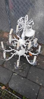 Bronzen barok/klassieke kroonluchter ,18 armen met 2 engelko, Huis en Inrichting, Lampen | Kroonluchters, Ophalen of Verzenden