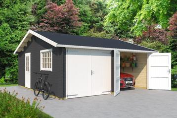 HOUTEN GARAGE Falkland Incl. Wooden Doors beschikbaar voor biedingen