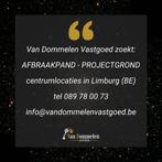Afbraakpand/projectgrond gezocht op centrumlocaties Limburg