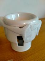 Stenen chocolade fondue set, Elektronische apparatuur, Ophalen of Verzenden, Zo goed als nieuw, Waxinelicht, Fondueset