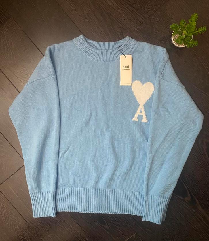 Ami-sweater, Kleding | Heren, Truien en Vesten, Nieuw, Maat 48/50 (M), Blauw, Ophalen of Verzenden