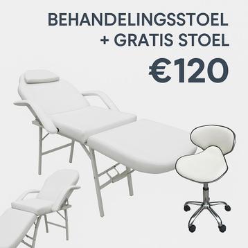Behandelingsstoel/zetel voor gezicht + gratis stoel beschikbaar voor biedingen