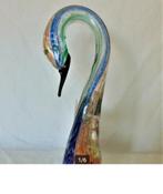 Figurine cygne en cristal Murano signé, Ophalen of Verzenden