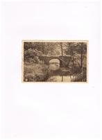 OUDE POSTKAART HOUFFALIZE, Verzenden, 1940 tot 1960, Gelopen, Luxemburg