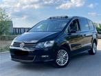 Volkswagen Sharan 2.0 TDI AUTOMAAT 7 Zitplaatsen Panoramadak, Auto's, Euro 5, Zwart, Bedrijf, Diesel