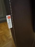 Lederen salon, Huis en Inrichting, Ophalen, Driepersoons, Leer, Zo goed als nieuw