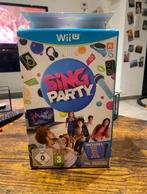 Sing party Wii u micro+spel, Ophalen of Verzenden, Zo goed als nieuw