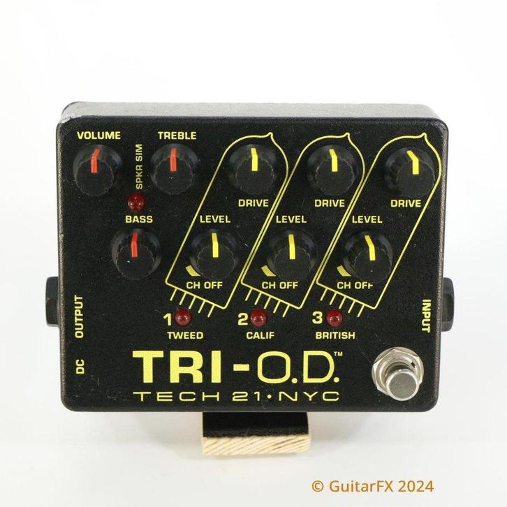 Tech 21 Tri-OD Overdrive (s/n 45517), Muziek en Instrumenten, Effecten, Gebruikt, Ophalen of Verzenden