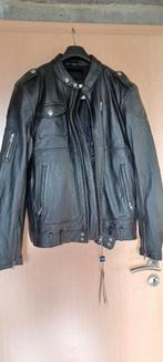 Veste moto noire Triumph T48, Nieuw met kaartje, Jas | leer