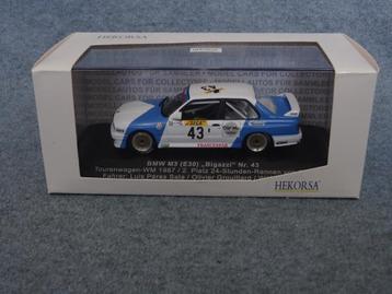 BMW E30 M3 WTCC 1987 24h Spa Francorchamps #43 Ixo 1:43 OVP, Hobby & Loisirs créatifs, Enlèvement ou Envoi, Comme neuf, Voiture