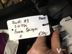 Audi A3  2005  Elektr. buitenspiegel met knipperlicht  Recht, Autos : Pièces & Accessoires, Rétroviseurs, -, Utilisé, -, -