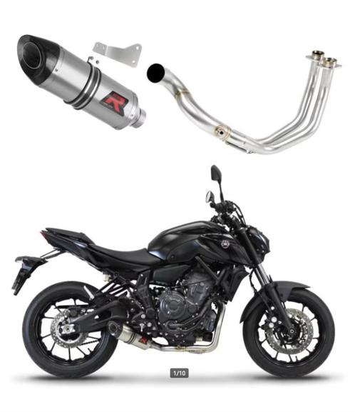 Dominator Uitlaat Yamaha MT07 Tracer 7 XSR 700 2013 - 2023, Motoren, Onderdelen | Yamaha, Nieuw, Ophalen of Verzenden