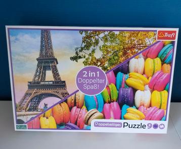 Puzzel Eifeltoren - macarons beschikbaar voor biedingen