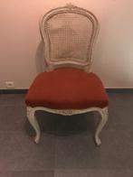 mooie antieke stoel Louis XV-te restaureren-te canneren, Enlèvement ou Envoi