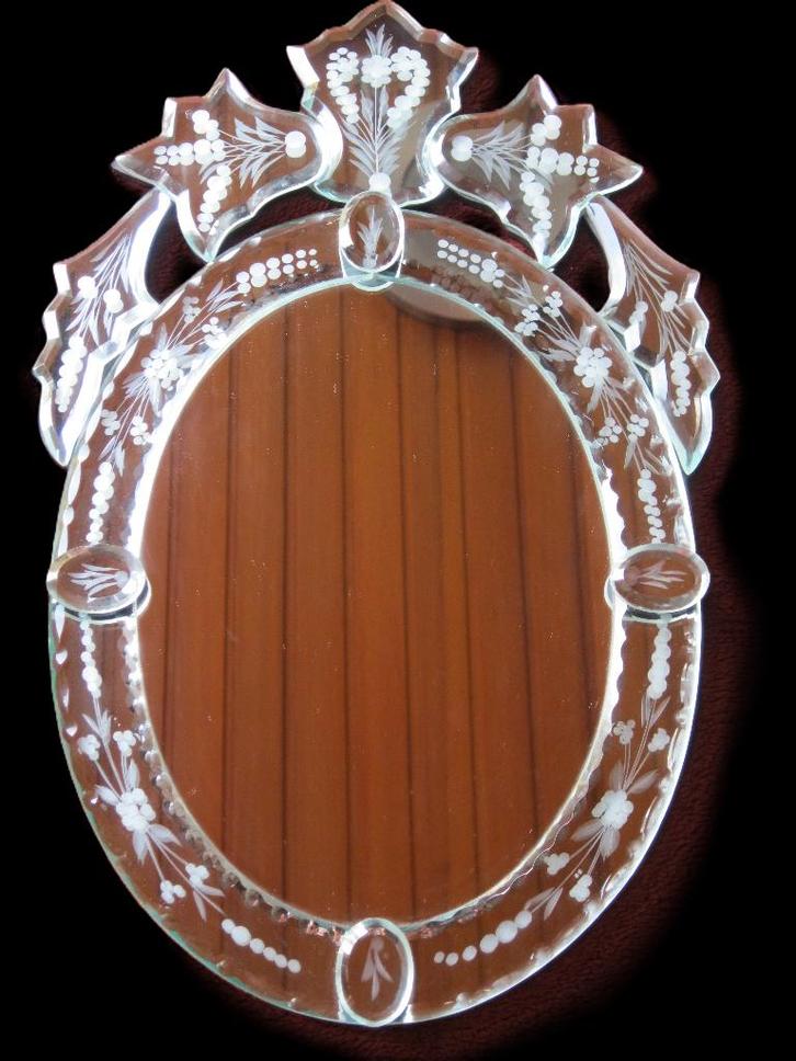 Prachtige Florentijnse spiegel uit Venetië, Antiquités & Art, Antiquités | Miroirs, Enlèvement