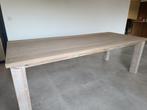 Houten eettafel, Huis en Inrichting, Ophalen, Gebruikt, 100 tot 150 cm, Eikenhout
