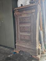 : MS Rau Antiques  Belgische gietijzeren kluis 0492428932, Antiek en Kunst, Ophalen