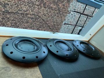 3 COUVERCLES DE JANTES 16 POUCES D'ORIGINE  VW T5  beschikbaar voor biedingen